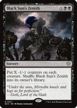 Black Sun's Zenith (ECC-071)