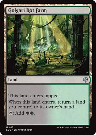 Golgari Rot Farm (ECC-151)