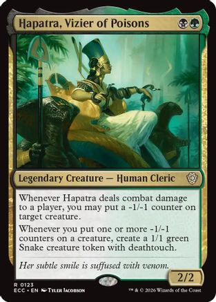 Hapatra, Vizier of Poisons (ECC-123)
