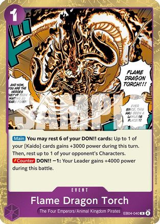 Flame Dragon Torch (EB04-040) (Foil)
