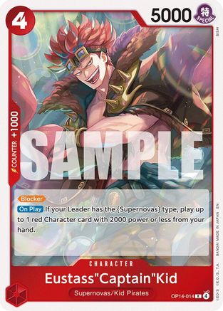 Eustass"Captain"Kid - OP14-014 (OP14-014) (Foil)