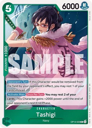 Tashigi (OP14-029) (Foil)