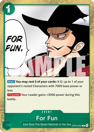 For Fun (OP14-037) (Foil)