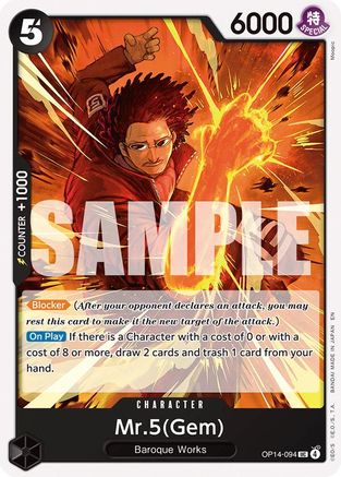 Mr.5(Gem) (OP14-094)