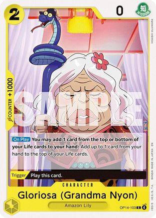 Gloriosa (Grandma Nyon) (OP14-103)