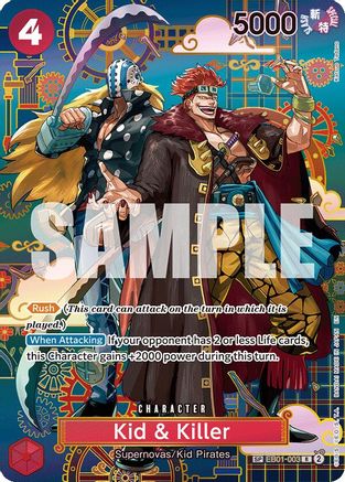 Kid & Killer - EB01-003 (SP) (EB01-003) (Foil)