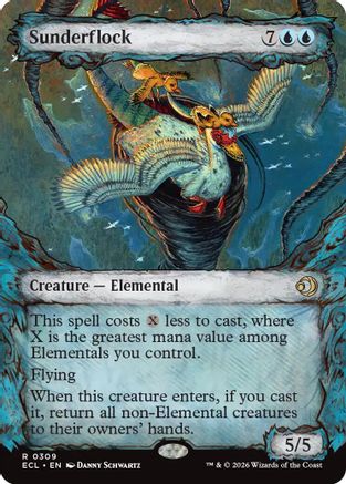Sunderflock (Showcase) (ECL-309) (Foil)