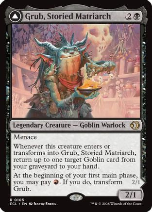 Grub, Storied Matriarch (ECL-105) (Foil)