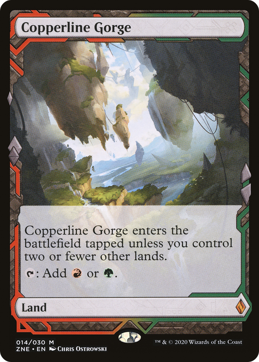 Copperline Gorge (ZNE-014) (Foil)