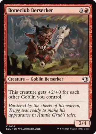 Boneclub Berserker (ECL-126) (Foil)
