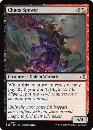 Chaos Spewer (ECL-210) (Foil)