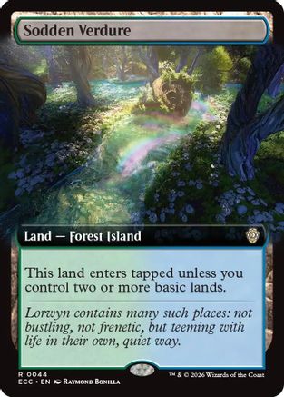 Sodden Verdure (Extended Art) (ECC-044)