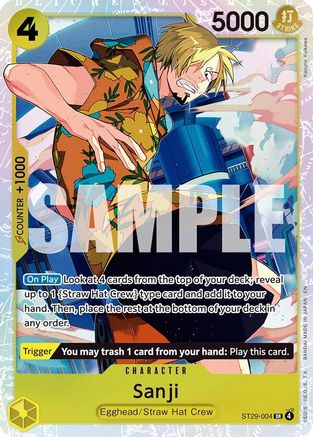 Sanji (ST29-004) (Foil)