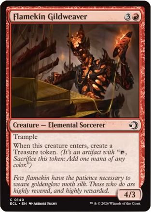 Flamekin Gildweaver (ECL-140) (Foil)
