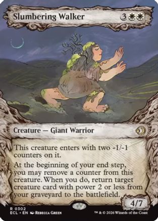 Slumbering Walker (Showcase) (ECL-302) (Foil)