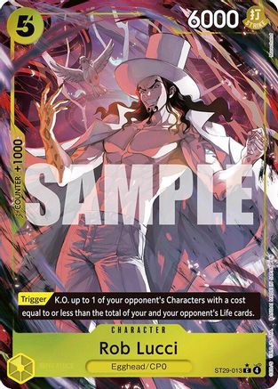 Rob Lucci (Full Art) (ST29-013) (Foil)