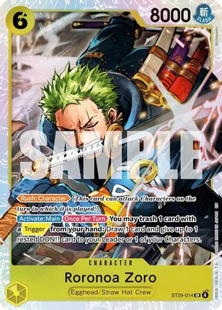 Roronoa Zoro (ST29-014) (Foil)