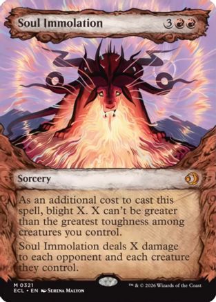 Soul Immolation (Showcase) (ECL-321) (Foil)