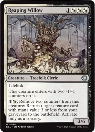 Reaping Willow (ECL-240) (Foil)