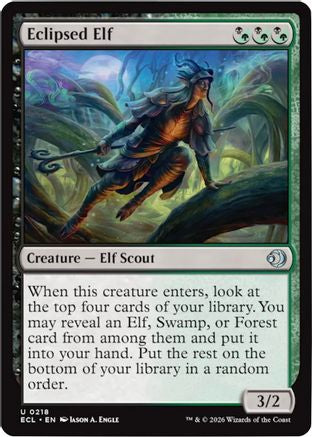 Eclipsed Elf (ECL-218) (Foil)