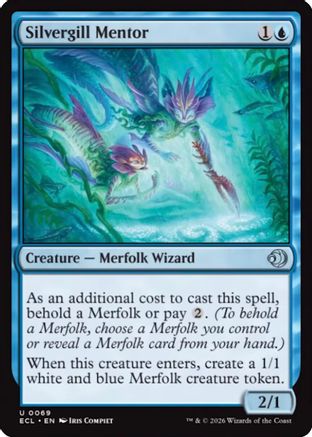 Silvergill Mentor (ECL-069) (Foil)