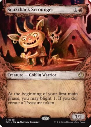 Scuzzback Scrounger (Showcase) (ECL-320) (Foil)