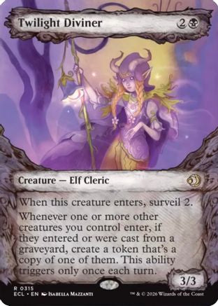 Twilight Diviner (Showcase) (ECL-315) (Foil)
