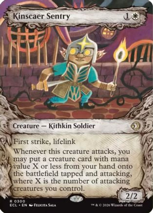Kinscaer Sentry (Showcase) (ECL-300) (Foil)