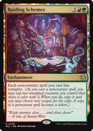 Raiding Schemes (ECL-239) (Foil)