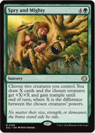 Spry and Mighty (ECL-195) (Foil)