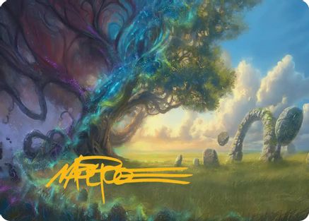 Morningtide's Light Art Card (Gold-Stamped Signature) (ASECL-002)