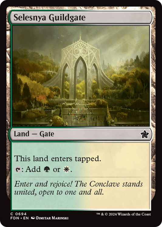 Selesnya Guildgate (FDN-694)