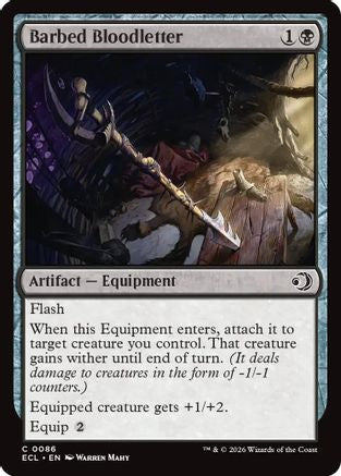 Barbed Bloodletter (ECL-086) (Foil)