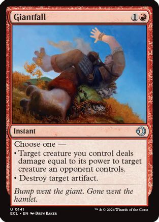Giantfall (ECL-141) (Foil)