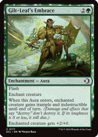 Gilt-Leaf's Embrace (ECL-177) (Foil)