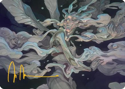Temporal Cleansing Art Card (Gold-Stamped Signature) (ASECL-012)