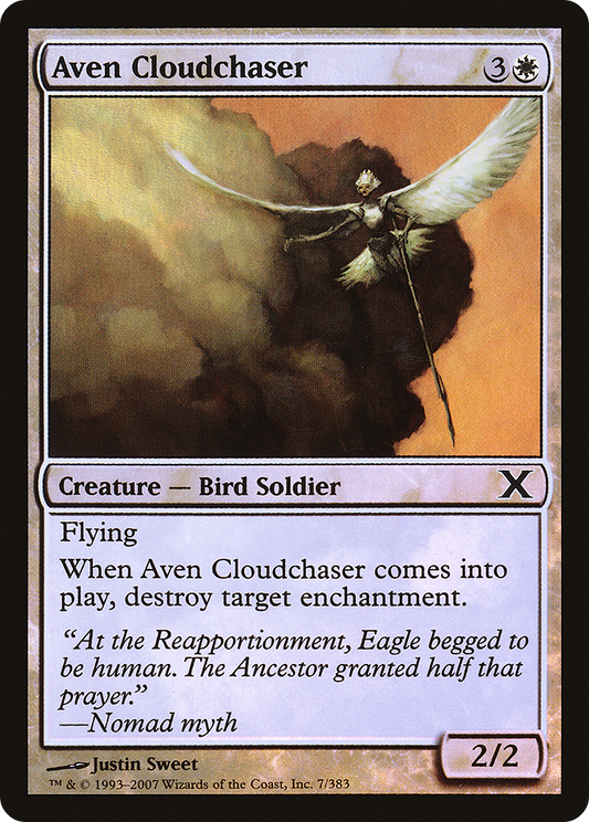 Aven Cloudchaser (10E-07★) (Foil)