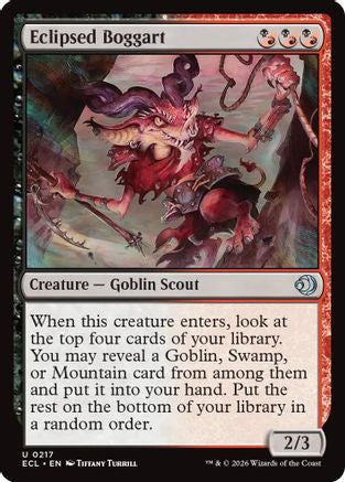 Eclipsed Boggart (ECL-217) (Foil)