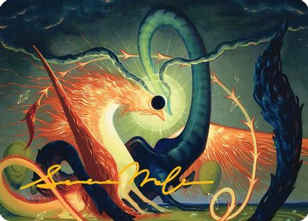 Celestial Reunion Art Card (42/54) (Gold-Stamped Signature) (ASECL-042)