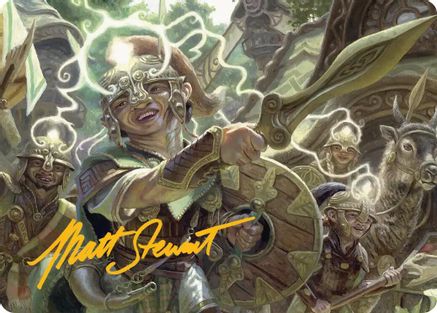 Thoughtweft Lieutenant Art Card (Gold-Stamped Signature) (ASECL-026)