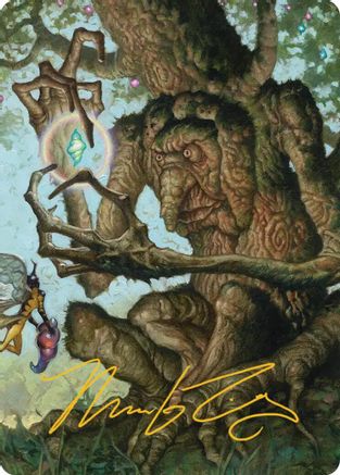 Faeburrow Elder Art Card (Gold-Stamped Signature) (ASECL-051)