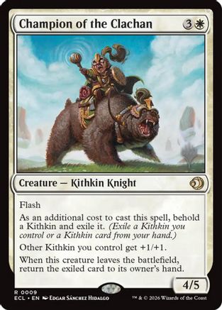 Champion of the Clachan (PPECL-009) (Foil)