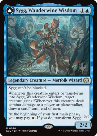 Sygg, Wanderwine Wisdom (PPECL-076) (Foil)