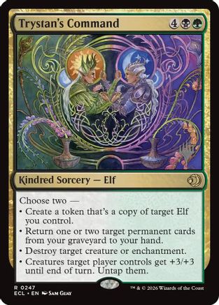 Trystan's Command (PPECL-247) (Foil)
