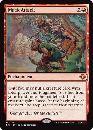 Meek Attack (PPECL-151) (Foil)