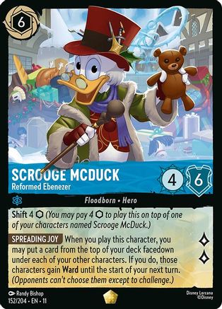 Scrooge McDuck - Reformed Ebenezer (11-152)