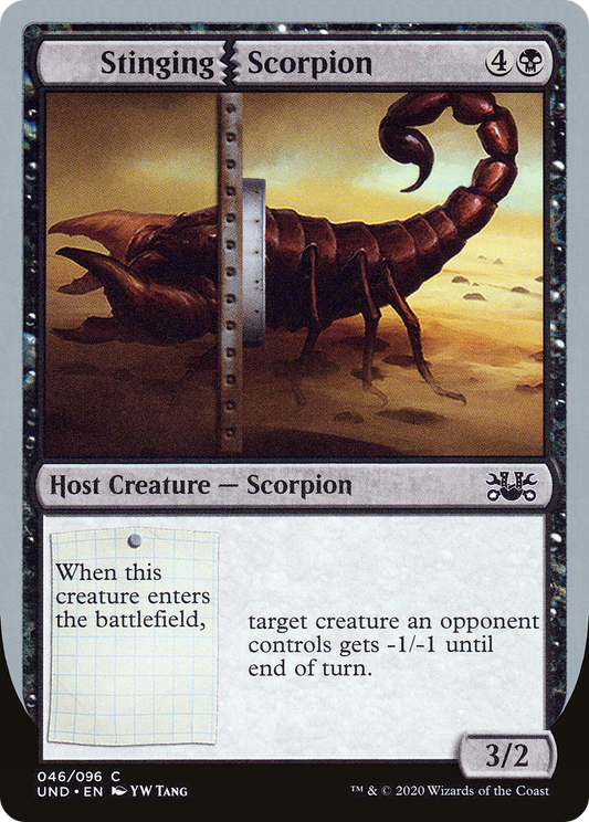 Stinging Scorpion (UND-046)