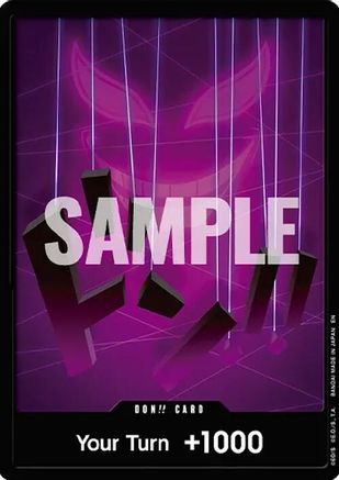 DON!! Card (Donquixote Doflamingo) (Double Pack Set Vol. 9) (OP14) (Foil)