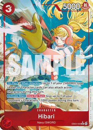 Hibari (Alternate Art) (EB03-008) (Foil)