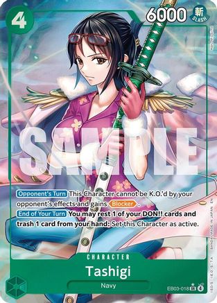 Tashigi (Alternate Art) (EB03-018) (Foil)